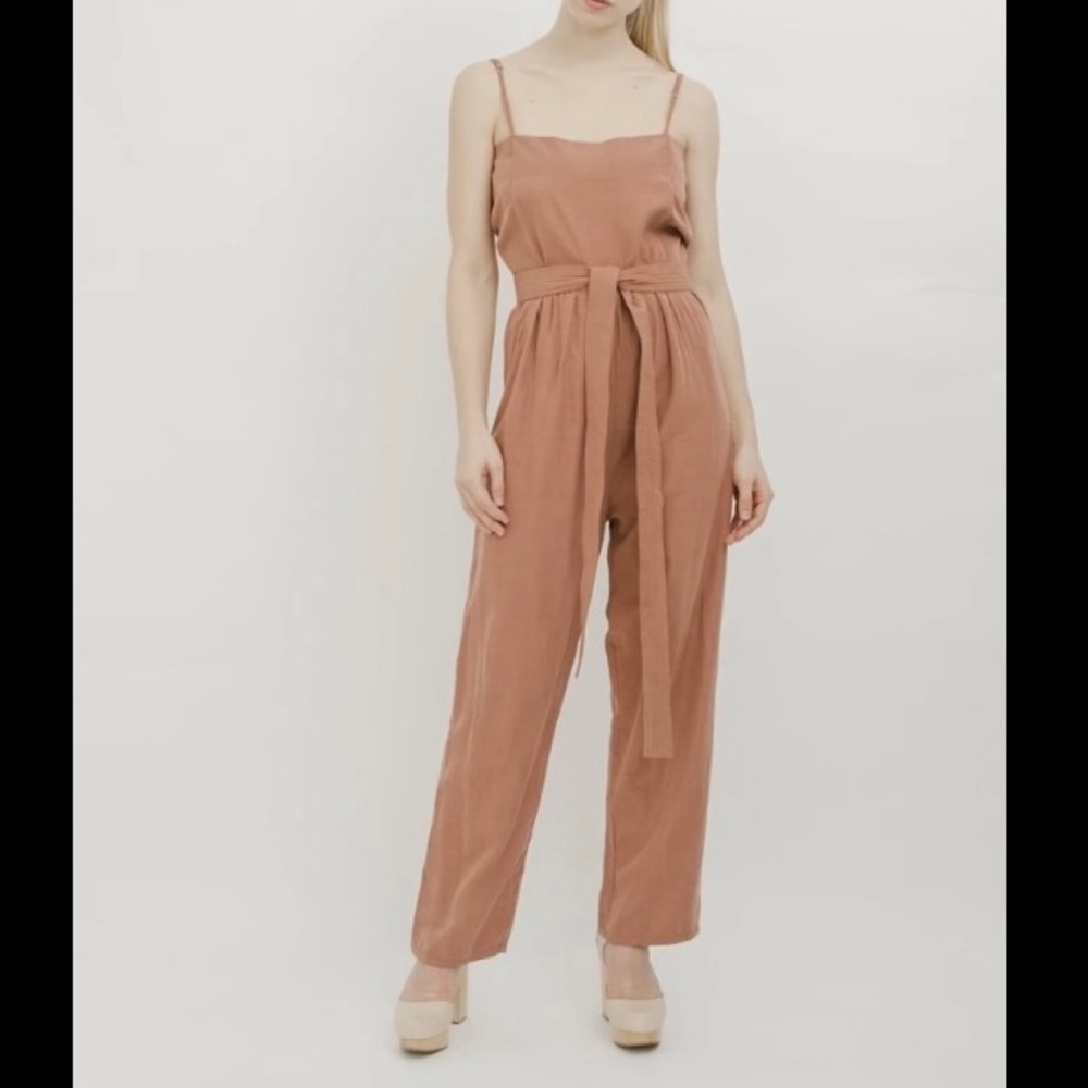 Caron Callahan Pink Jumpsuit XS - Picture 1 of 6